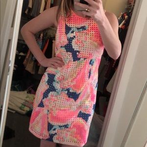 Lilly Pulitzer Shell Dress. Vibrant and stunning!